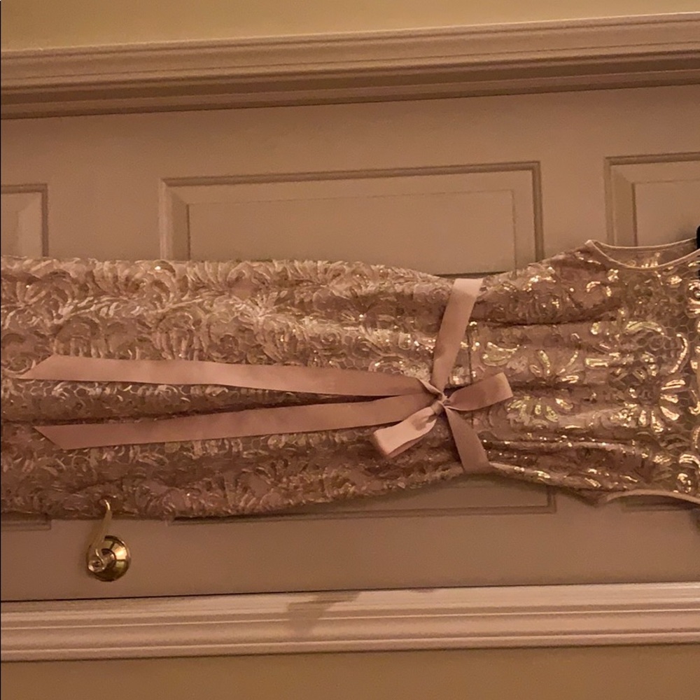 Sequence Gold Gown